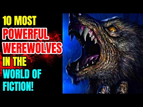 10 Most Powerful Werewolves in the World of Fiction! (Not Ranked)