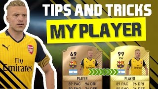 FIFA 17 PLAYER CAREER MODE - HOW TO BECOME A 90 RATED PLAYER (FAST AND EASY)