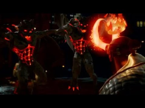 Injustice 2: Hellboy vs. Bane
