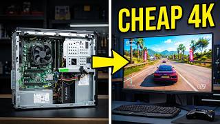 Build Your Own Cheap 4k Game Box! ... HP Elitedesk 800