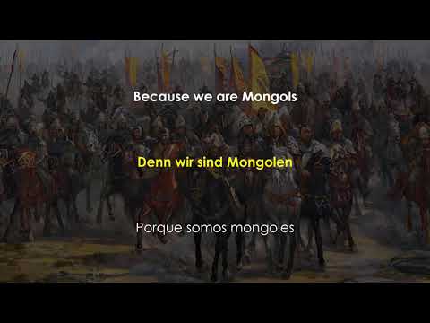 Dschinghis Khan - Dschinghis Khan (Lyrics - Text - Letra español)