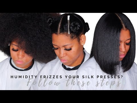 YOUR SILK PRESS WILL NEVER FRIZZ IN HUMIDITY AFTER THIS