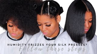 YOUR SILK PRESS WILL NEVER FRIZZ IN HUMIDITY AFTER THIS