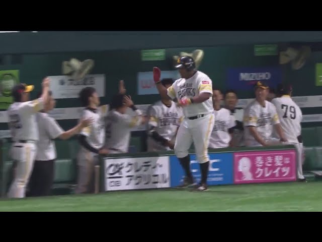 【6回裏】ホークス・デスパイネ ポール際へ今日2本目の一発!! 2017/6/8 H-S