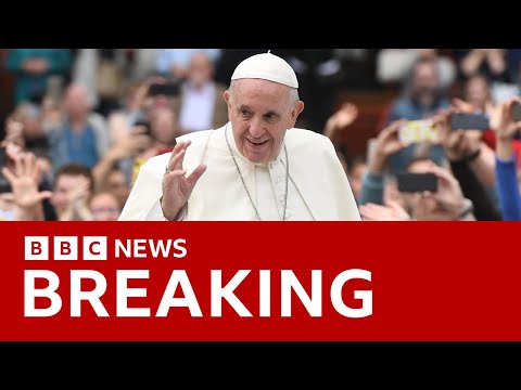 Video | LIVE: Pope Francis dies aged 88, Vatican says | BBC News