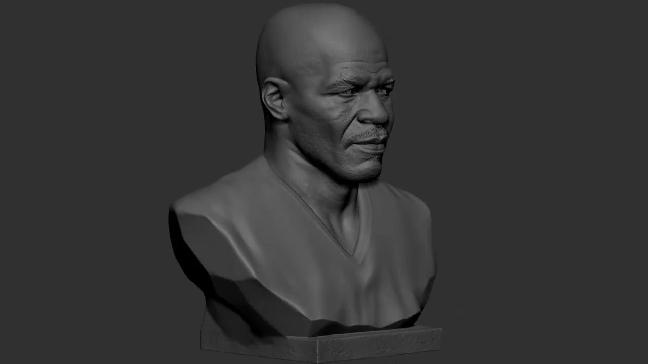 Mike Tyson 3D Print Model