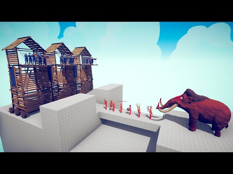 Secret Tower Vs Factions | Totally Accurate Battle Simulator TABS