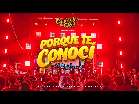 PORQUE TE CONOCÍ- CANTARITOS DE ORO