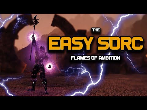 ESO - EASY SORC 2.0! - Easy Magicka Sorcerer PVE Build - (Flames Of Ambition)