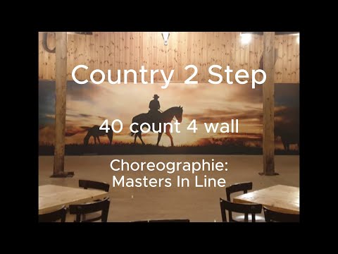 COUNTRY 2 STEP / LINE DANCE / STEPS (TUTORIAL)