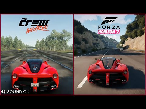 The Crew: Wild Run vs Forza Horizon 2 | Ferrari LaFerrari Comparison