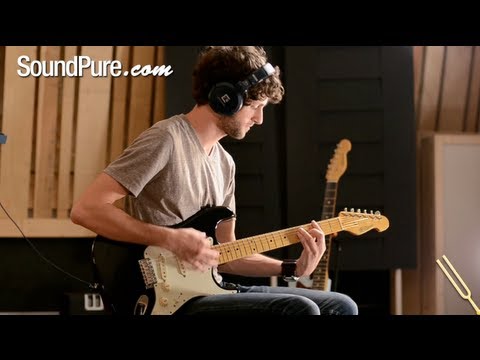 K Line Springfield Black Electric Guitar Demo