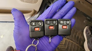 How to sync key fobs to a Ford F250, F350 and Excursion. Episode 14