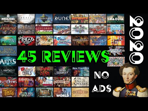 45 games reviewed (All 2020 reviews with no breaks)