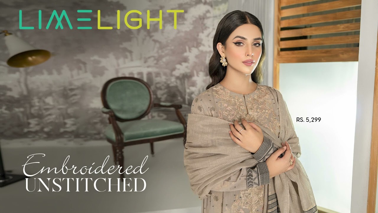 Limelight Unstitched Embroidered Collection