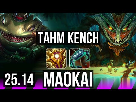 TAHM KENCH & Kai'Sa vs MAOKAI & Yunara (SUP) | 4/1/24 | KR Diamond | 25.14