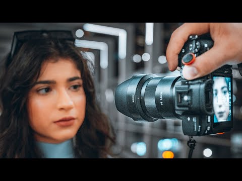 CRISP f/1.2 Portrait Photography at Night (POV)