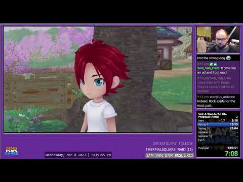 [WR] Story of Seasons: A Wonderful Life - Rock Proposal Speedrun (43:08)