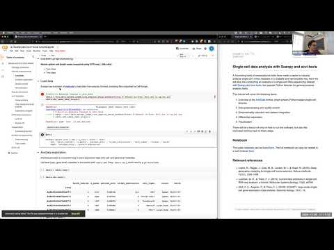 Single-cell data analysis with Scanpy and scvi-tools