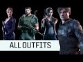 Every Resident Evil Re Verse Character Outfit And Creature Variant