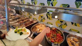 NCL Dinner Buffet Food Tour 2025 (Norwegian Star)