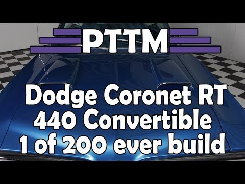 Back in our showroom! 1970 Dodge Coronet RT 440 Convertible