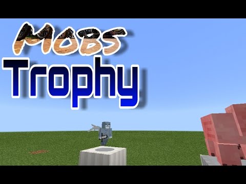 Mob Trophy in Minecraft (No Mod) (No Addon)[Command Creation]