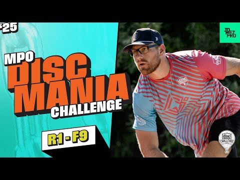 2025 Discmania Challenge | MPO R1F9 | Buhr, Barela, Lizotte, Babcock | Jomez DiscGolf