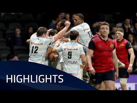 Racing 92 v Munster Rugby (P4) - Highlights – 14.01.2018