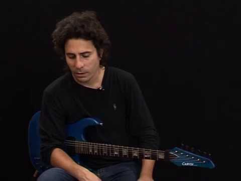 Harmonic Minor Scale Exercise with Alternate Picking Technique - Lead Guitar Lesson