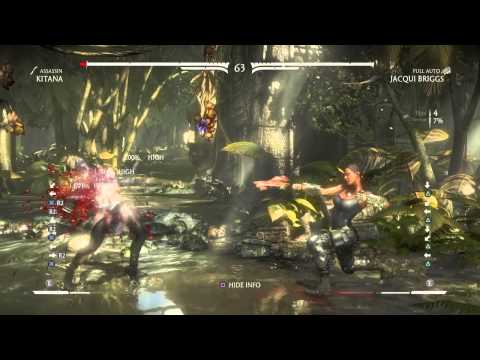 Mortal Kombat X - dealing with Full- Auto Jacqui 'Spam'