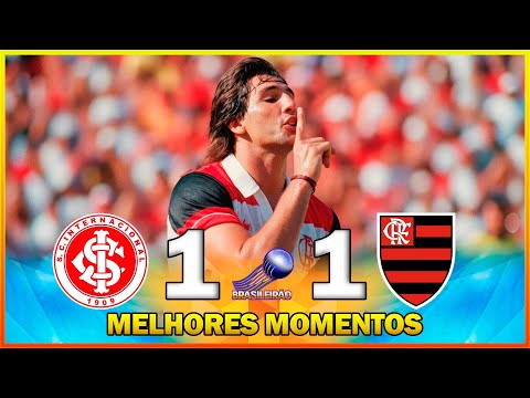 Internacional 1 x 1 Flamengo ● Highlights ● Copa União 1987 ● Final ● Game 1