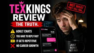 TexKings Review - Legit Chat Job or Not Worth It