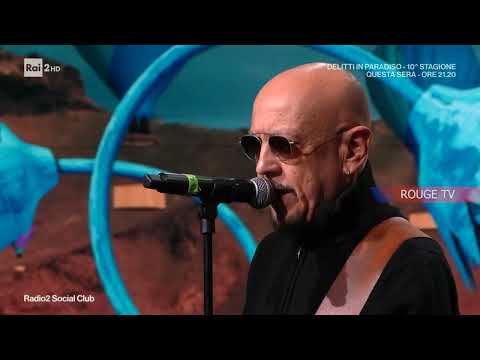 LA RIVOLUZIONE di Enrico Ruggeri a Radio2 Social Club - L' America - 2022