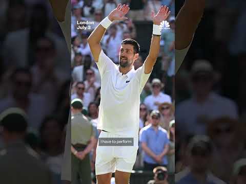 Where Novak Djokovic gets his dance moves and who he calls the GOAT