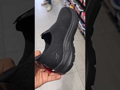Skechers Black Shoes - Go Walk 6 Hyper Pillars #walkingshoes #shorts