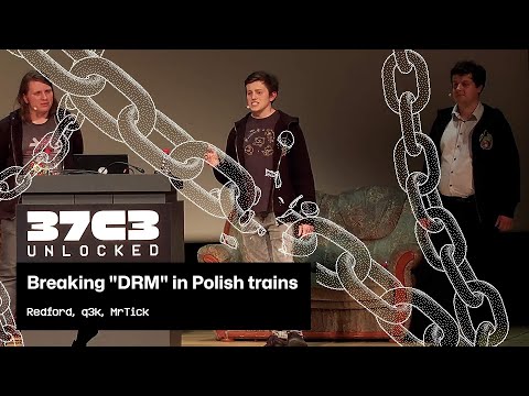 BREAKING "DRM" IN POLISH TRAINS – REVERSE ENGINEERING TRAINS (DEUTSCH) | 37C3