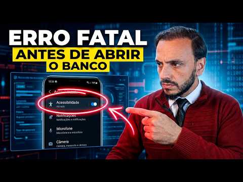 🚨 NÃO ENTRE NO APP DO BANCO ANTES DE DESATIVAR ESTAS FUNÇÕES! COMPLETO 2026! (Android e Iphone)
