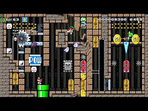 Piltrafilla (one-screen puzzle) by Juandjo 🍄 Super Mario Maker 2 ✹Switch✹ #bhu