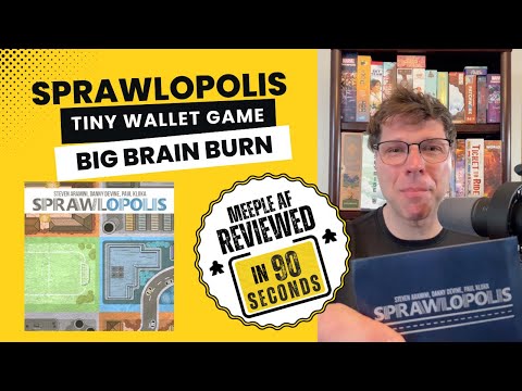 Sprawlopolis - A Meeple AF  Review 7 Years in the Making!