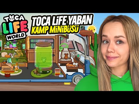 YABAN KAMP MİNİBÜS PAKETİNİ ALDIK !? | Toca Life World @GamzeKarta