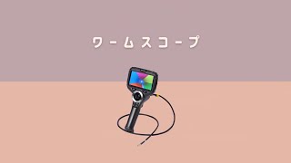 ワームスコープ　自在な首振り機能搭載！ 内視鏡カメラ