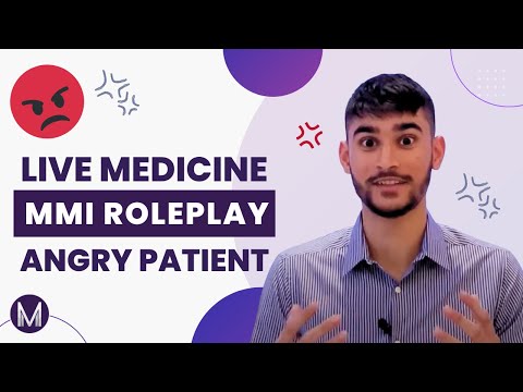 Live Medicine MMI Role Play | Angry Patient (Most HATED Station)