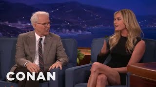 Rebecca Romijn: Steve Martin Starred In My Dirty Puberty Dreams - Conan on TBS