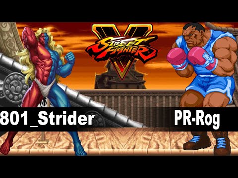 SFVCE: 801_Strider (Gill) vs Pr Rog (Balrog) Ranked Match Set