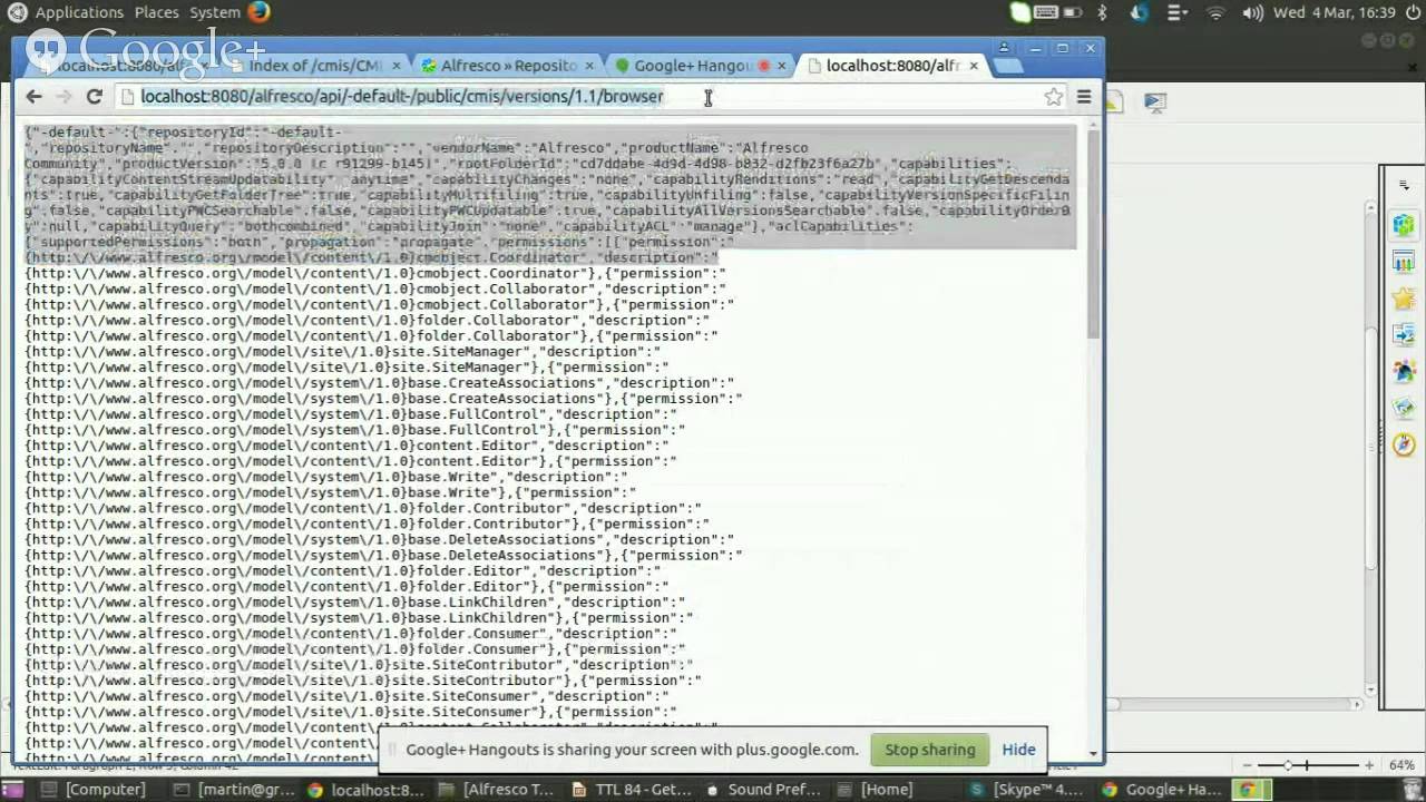 Alfresco Tech Talk Live 84: Getting Started with CMIS 1.1