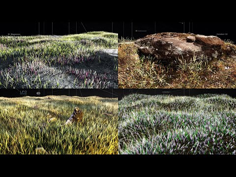 C4D / Redshift - Taiao Grass