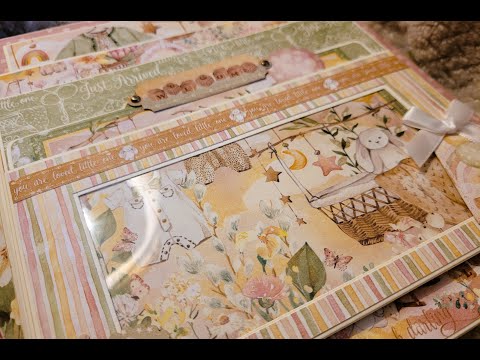 Baby Mini Album Walkthrough - Graphic 45 - Little One - SOLD