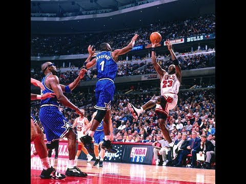 Michael Jordan v Penny Hardaway 1997-11-05: MJ 29 points, 17 rebounds, Penny 20 points - Final Duel!