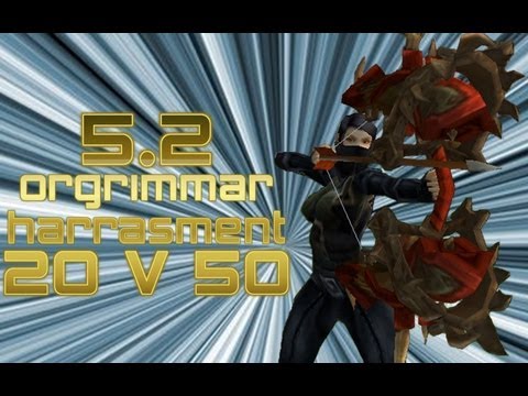 90 BM Hunter PvP (1080p) Huge Battle in Front of Orgrimmar - World of Warcraft BattleMasterPvP